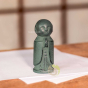 Emblème japonais Dieu Bouddha Jizo protection de la famille 