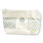 Sacoche de voyage 100% coton lavable avec fouta et savon d'alep bio