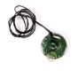 Maori pendentif Koru cranté jade vert pounamu renaissance force tranquille et spirituelle