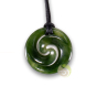 Pendant Maori bijoux koru jade pounamu Nouvelle-Zélande