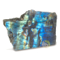 Morceaux labradorite pierre de protection multicolore