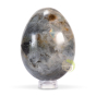 Oeuf poli pierre minérale labradorite 184g vertus de protection