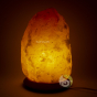 Lampe éclairée en sel d'Himalaya brut luminothérapie
