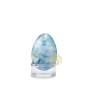 Pierre polie œuf Larimar bleu mer turquoise rare lithothérapie