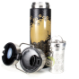 Collection complète Leeza By Eigenart bouteille isotherme avec filtre à thé