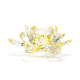 Faites le plein d'énergie lotus feng shui cristal jaune