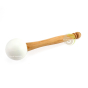 Maillet boule de caoutchouc bol cristal chantant