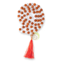 Mala tibétain larmes de Shiva et cristal de roche