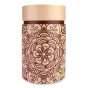 Contenant métallique à thé, rangement conservation Eigenart mandala powder