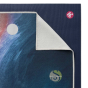 Éponge imprimée antidérapante shoreline sand serviette Yogitoes Manduka de yoga