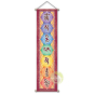 Bannière mantra tibétain OM suspension méditation yoga
