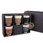 Ensemble 5 tasses à thé céramique émaillée contrôle Eurofins