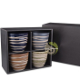 Set 4 tasses céramiques fabrication artisanale