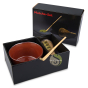 Coffret matcha rouge pour s'initier à la préparation du thé