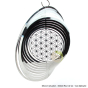 Mobile fleur de vie décoration jardin zen suspension intérieur extérieur