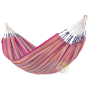 Hamac double coton bio modesta flamingo La Siesta certifié GOTS