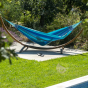 Hamac coton bio duo Modesta lagoon certifié Ecocert La Siesta