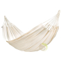 Hamac double coton bio modesta latte La Siesta certifié GOTS