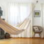 Hamac grande taille intérieur modesta latte coton bio La Siesta