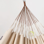Hamac double La Siesta coton bio certifié Gots Modesta nougat