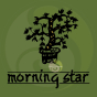 Incense green tea morning star 50 sticks with ceramic holder 