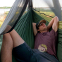 Anti-insectes moustiquaire Hamac La Siesta BugNet black 360°