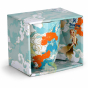 Tasse goldfish dans coffret cadeau design des carpes Koï contenance 340ml
