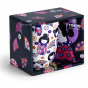 Tasse maiko dans coffret cadeau design kokeshi contenance 340ml