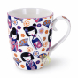Mug maiko 340ml en céramique collection Kawaii pour thé, infusion ou café