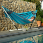 Kingsize support La Siesta hamac extérieur Nautico cool grey