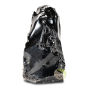 Pierre d'ancrage de protection obsidienne noire brute de 3394g