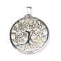 Arbre de vie pendentif argenté yggdrasil bijoux sacré