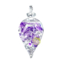 Pendentif Philia vitaJuwel améthyste cristal de roche bienfaits vertus