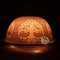 Arbre de vie protection Photophore lithophanie bougie ambiance