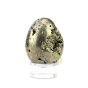 Oeuf pyrite pierre d'énergie naturelle lithothérapie