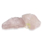 Quartz rose brut pierre minérale propriété amour chakra coeur