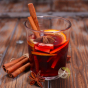 Winter time mélange d'épices pour vin chaud boisson marché de noël