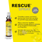 Vertus et bienfaits Rescue sans alcool Famadem mélange de 5 fleurs de Bach