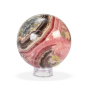 Pierre naturelle rhodochrosite minéral polie bénéfique à la passion