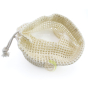 Disque réutilisable à démaquiller lavable 100% coton bio cruelty free