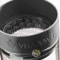 Filtre fleur de vie dans carafe sana courage lava black en acier inoxydable