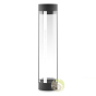 Carafe sana courage lava black en verre borosilicate sans plomb