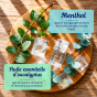 Bienfait des huiles essentielles de menthe et d'eucalyptus pour le Sauna Dresdner Essenz