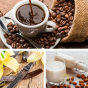 Sel de bain au café, à la vanille et au lait d'amande Dresdner Essenz
