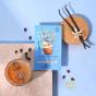 Poudre de bain gourmand au café, à la vanille et au lait d'amande