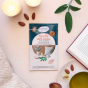 Poudre de bain au lait d'amande d'ylang-ylang et de sauge Dresdner Essenz