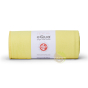 Essuie corps visage serviette éponge ultra douce Manduka Equa lemon