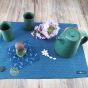 Protection table set 2 pièces tissus japonais seigaiha 