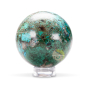 Sphère en chrysocolle de 87g et diamètre de 40mm