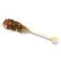 Bâton de sucre candi brun (sucre et caramel) pour agrémenter vos boissons chaudes hivernales